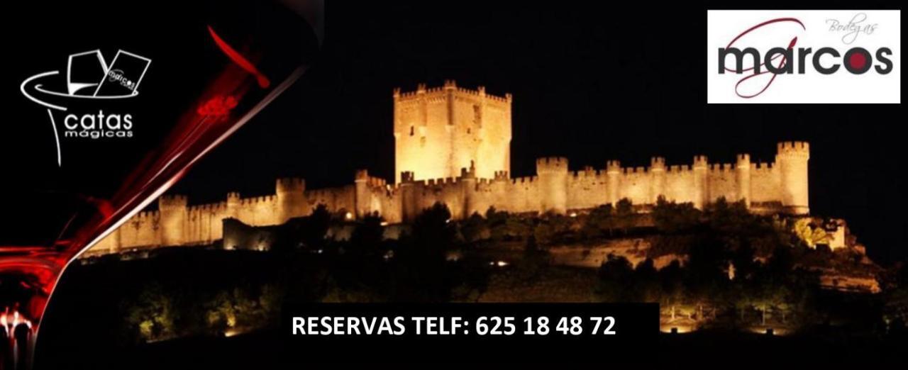 Casas La Muralla De Bodegas Marcos Peñafiel Exteriör bild